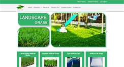 Desktop Screenshot of landscapingartificialgrass.com