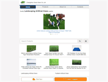 Tablet Screenshot of landscapingartificialgrass.com